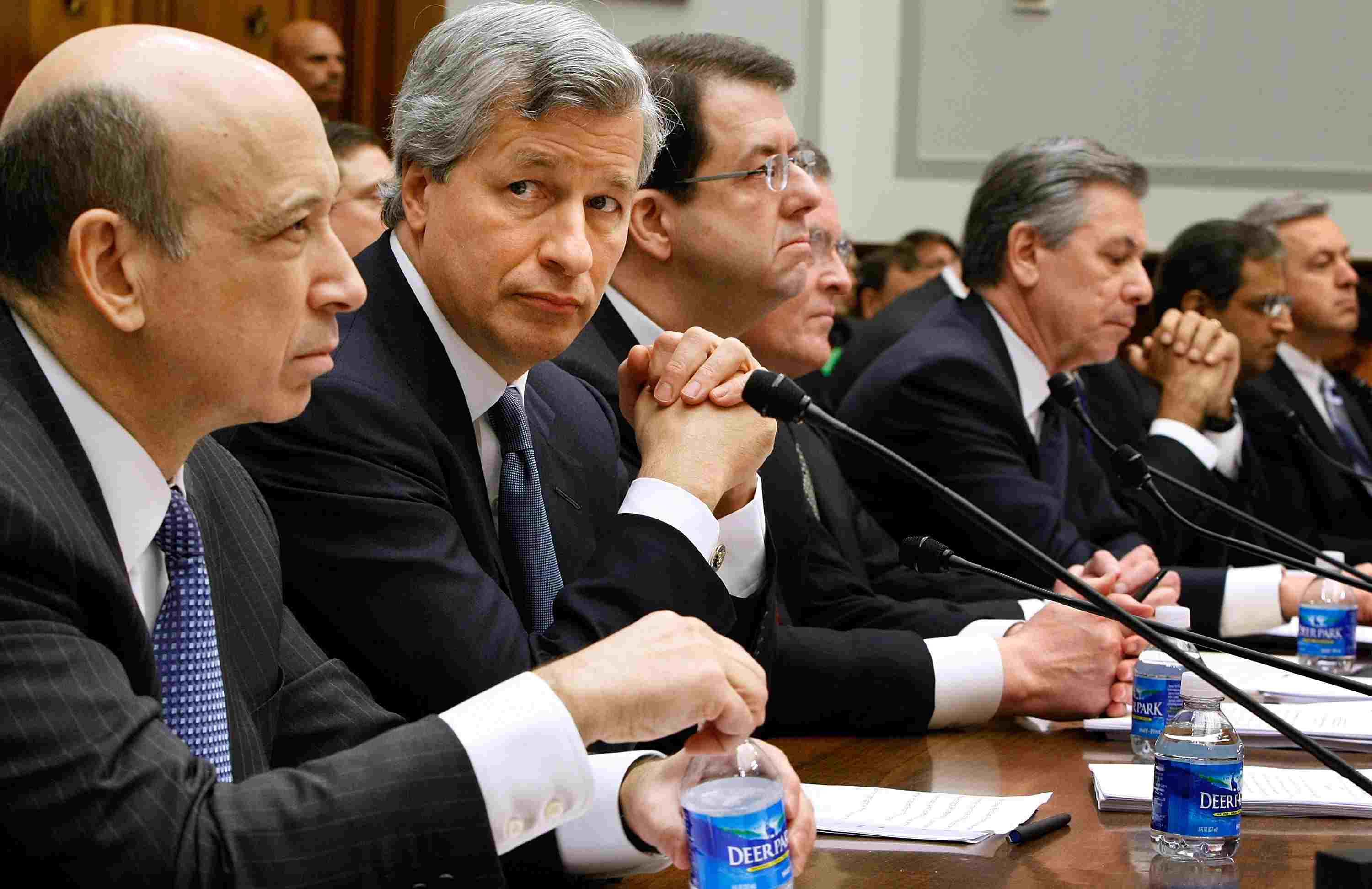 Bankers who took the bailout