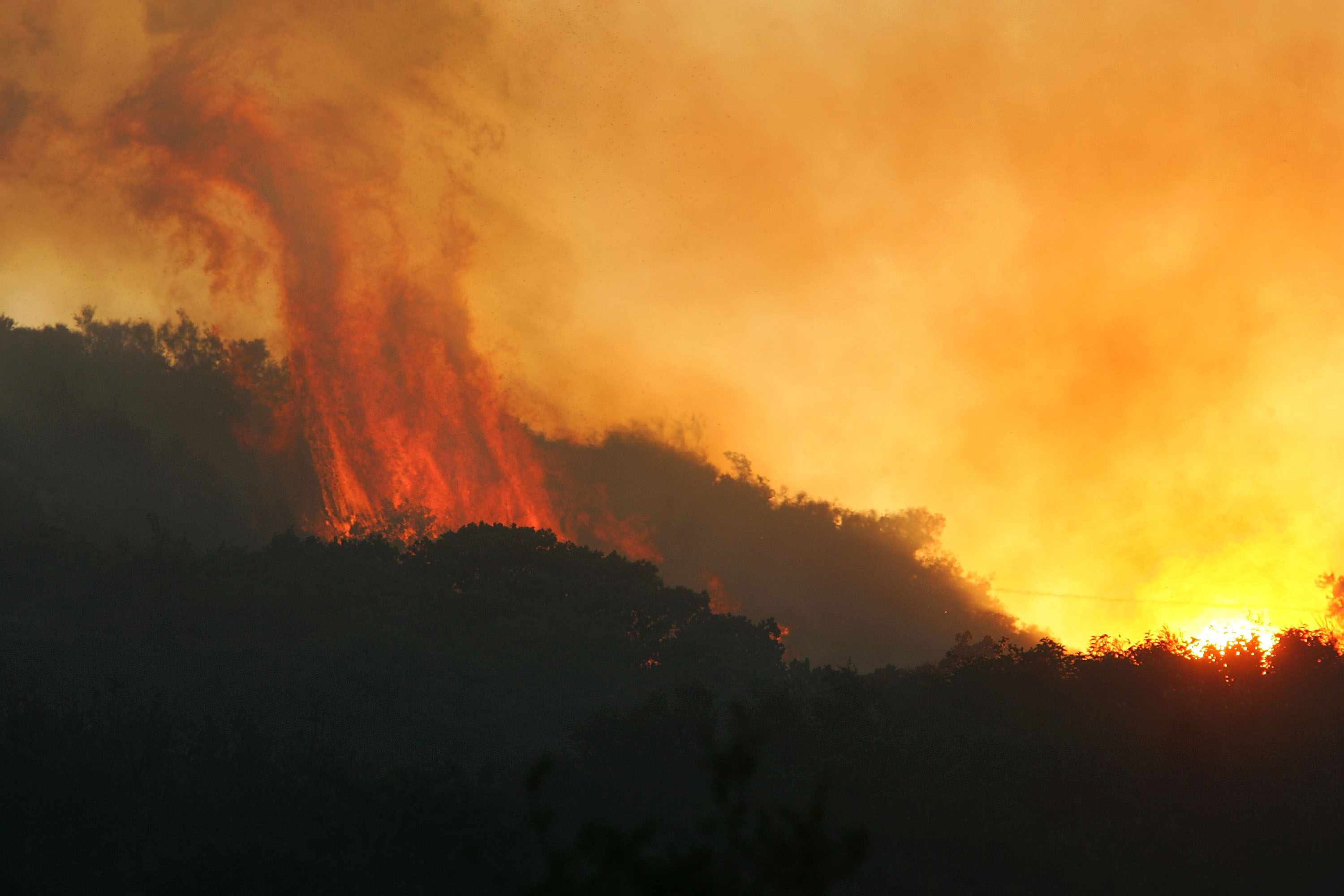 Wildfires Threaten Santa Barbara County